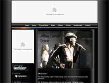 Tablet Screenshot of jeffreydaniel.com